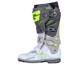 gaerne SG22 Gris/Anthracite/Blanc/Noir 44 homme