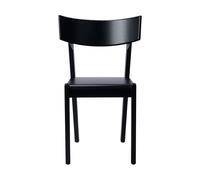 Gärsnäs Chaise Tati Siège plaqué hêtre - teinté noir