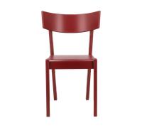 Gärsnäs Chaise Tati Siège plaqué hêtre - teinté rouge