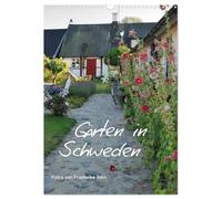 Gärten in Schweden (Wandkalender 2026 DIN A3 hoch), CALVENDO Monatskalender: Streifzüge durch Parks, Gärtnereien und Privatgärten in Südschweden