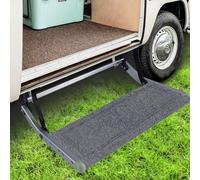 GAESHOW 1 Pcs Tapis D'escalier pour Camping-Car, 22 x 20 inch, Tapis de Marche pour Camping-Car, Tapis Antidérapants Marche Camping-Car, Paillasson, pour Marchepied de Caravane et de Camping-Car (1)