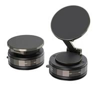 GAESHOW Support magnétique de téléphone portable pour voiture Magsafe - Support magnétique sous vide - Rotation à 360° - Pour iPhone, voiture, miroir