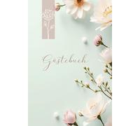 Gästebuch Blumenmuster Blankoseiten Hochzeit Geburtstag Junggesellenabschied Party