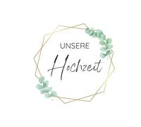 Gästebuch Hochzeit zum Ausfüllen, Hochzeitsgästebuch mit Fragen für Gäste & Erinnerungen, Platz für bis zu 100 Gäste, Hardcover mit Eukalyptus-Design