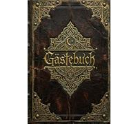 Gästebuch liniert A5 - für unzählige Anlässe: Mittelalter Hochzeit, Geburtstag, Ferienwohnungen, Ferienhaus: Stilvoll & edel, antik wirkend & ansprechend in Leder-Optik gestaltet