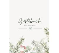 Gästebuch zur Hochzeit - Winteredition: 30 Doppelseiten
