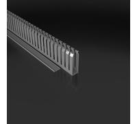 gaestopas serie-e/4 - Chemins série E/4 25 x 100 avec fente 4 mm Gris