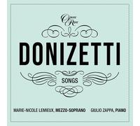 Donizetti, Marie-Nicole Lemieux et Giulio Zappa – Mélodies (Vol. IV) – CD