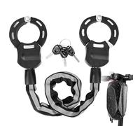 Gaethra Antivol Trotinette Electrique, Cadenas Trotinette, Menotte Antivols Velo Avec Clés et Sac Etanche, Chaînes Antivol pour Bicyclette, Scooter, Vélo Electrique, Trottinette Auto-Equilibrée