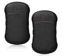 Gaethra Chaufferette Main Rechargeable, 6000mAh Chauffe Main 2 en 1, Chaufrettes Reutilisable avec Magnetique, Rose Chauffe-Mains Électriques pour Ski Gaming,Golf,Extérieur,Cadeau Homme Femme (Noir)