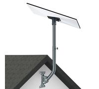 Gaethra Support Starlink Gen 3, Support Mural Starlink V3 360° Réglable, Starlink Internet Satellite Kit Complet Longueur Réglable pour Mur Et Toit