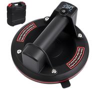 Gaethra Ventouse Carrelage avec 1800mAh Batterie, 8" Ventouse Vitrier Électrique Capacité de Charge Max 260 kg, Professionnelles Ventouses à Vide avec Boîte de Transport, Rechargeable pour Verre