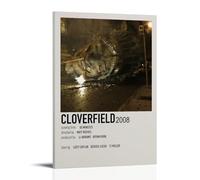 GAEYWQEEGR Poster Cloverfield - Peinture vintage pour chambre - Art mural sur toile esthétique - 40 x 60 cm - Style cadre