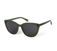 Gafas de sol Botaniq 7004 en color verde oliva con cristal de plástico gris y protección UV