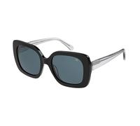 Gafas de sol retro negras con protección UV y filtro gris de Botaniq