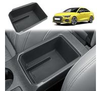 GAFAT Compatible avec Audi A3 8Y Sportback 2020-2024 2025 Boîte de Rangement pour Console Centrale, A3 8Y Facelift Accoudoir A3 Sportback 2025 Organisateur Plateau, A3 8Y Accessoires