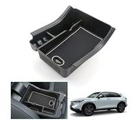GAFAT Compatible avec Honda HR-V 2022-2024 2025 Boîte de Rangement pour Console Centrale, HRV 2023 Accoudoir Organiseur Plateau d'Accoudoir Central Boîte à Gants, HRV 2023 Accessoires (Blanc)