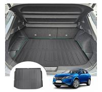 GAFAT Compatible avec Nissan Qashqai J12 e-Power 2022-2024 2025 Tapis de Coffre, Facile à Plier, Tapis en Caoutchouc TPE, Toutes Saisons, Numérisation 3D d'origine, Bord Haut, Qashqai J12 Accessoires