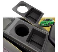 GAFAT Compatible avec Renault 5 E-Tech/ 4 E-Tech EV 2025 2026 2027 Organiseur de Console Centrale, R5 R4 Electrique Accoudoir Boîte de Rangement, avec Tapis Antidérapants, Accessoires sur Mesure