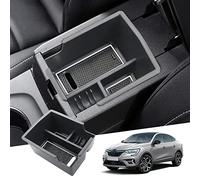 GAFAT Compatible avec Renault Arkana 2025 2026-2021 Boîte de Rangement pour Accoudoir, Arkana RS Line Organiseur Plateau de Console Centrale, Arkana Accessoires (Blanc)