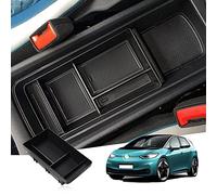 GAFAT Compatible avec VW ID.3 Facelift/Cupra Born 2020-2024 2025 Boîte de Rangement pour Console Centrale, ID3 2024 Born 2024 Accoudoir Plateau Organisateur, Boîte à gants, ID.3 Accessoires (Noir 1)