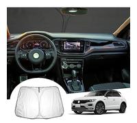 GAFAT Compatible avec VW T-Roc 2017-2024 2025 Pare-Soleil Intérieur, Pare-Brise Protection UV, Refroidissement Intérieur Protection Intérieure, T Roc Accessoires