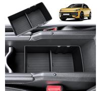 GAFAT Compatible avec VW T-Roc 2026 2027 Organiseur Console Centrale (Sous) | Boîte de Rangement inférieur de l'Accoudoir, T ROC II Life Style R-Line Accessoires d'origine, avec Tapis