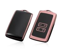 GAFAT Dacia Sandero 3/ Stepway 3 III/Dacia Jogger 2021-2024 2025 Coque de Clé, Dacia Sandero Stepway 3 Housse de Protection en Gel de Silice TPU, Dacia Sandero 3 Accessoires (Rose)