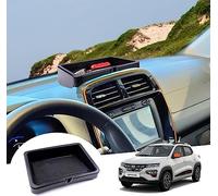 GAFAT Dacia Spring Electric EV 2022 2023 2024 Boîte de Rangement pour Console Centrale, Dacia Spring 2023 Derrière l'Écran Plateau de Rangement pour 7" Multimedia System, Dacia Spring Accessoires