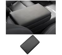 GAFAT Tesla Model 3 Highland 2024 2025 Housse d'Accoudoir, Console Centrale Accoudoir Protection PU Microfibre Cuir Rembourrage, 4 CM Augmente L'épaississement, Tesla Model 3 Accessoires 2024