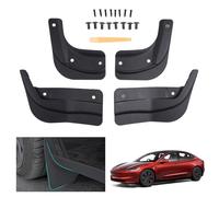 GAFAT Tesla Model 3 Highland 2024-2026 2027 Garde-boue (Standard & Premium), Fixation par Pression sans Vis, Installer Facile par Clip, Accessoires Protection Anti-Éclaboussures [OEM d'Origine] (4PCS)