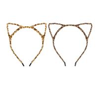GAFATORY Lot de 2 bandeaux oreilles de chat