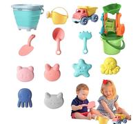 gafdu Jouets de Plage pour,Jeu d'Extérieur Portable avec Ensemble de Seau et Pelle | Coffret de Jeux pour Bac à Sable - pour - Jeu dans Le Jardin, Le Bac à Sable et l'Aire de Jeux