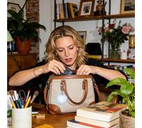 gafdu Lumière de Sac à Main | Mini Lampe Ronde En Cœur - Lumière Tactile pour Portefeuille et Sac à Main | Pour Femmes Filles Poche Portefeuille Voyage Extérieur Camping Anniversaire Noël Cadeaux De