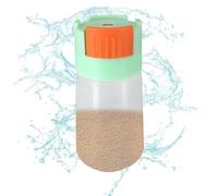 gafdu Mangeoire pour aquarium - Biberon quantitatif pour poisson,Récipient de Nourriture pour Poisson Manuel Rechargeable étanche, Biberon de 0,5 g pour Aquarium d'aquarium