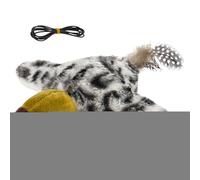 gafdu Oiseau Volant pour Chats | Jeu Interactif Télécommandé | Oiseau Volant Électrique Gazouillis Battements Ailes pour Chat,pour Dentition Exercice Jeu en Plein