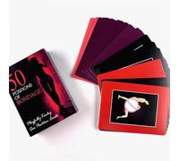 GAFENO Un Ensemble De 50 Cartes, Posture d'action, Solitaire, Jeu De Chambre De Couple, Imitation d'action, Accessoires D'enterrement De Vie De Garçon