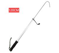 Gaff De Poisson Télescopique En Acier Inoxydable,Crochet De Lance De Pêche En Mer Glacée,Support De Gaff De Pêche Flexible,Crochet De Lance,Accessoires D'outils De Préhension - Type 1pc 120cm #A