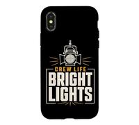 Gaffer Lighting Technician Film Crew Département électrique Coque pour iPhone X/XS