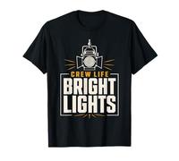 Gaffer Lighting Technician Film Crew Département électrique T-Shirt