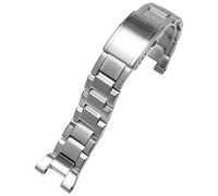 GAFNED 316L Band de montre en acier inoxydable pour AmazFit T-rex Smart Sports Sports Outdoor(Silver)