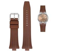 GAFNED FKM Bracelet de montre en caoutchouc fluoro pour Citizen TSUYOSA Collection NJ0150 NJ0151ME Bracelets de montre pour hommes et femmes Bracelet coloré, 9mm, Agate