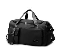 GAFNED Sac de voyage pour femme - Sac à dos de voyage multifonction - Pour sports de plein air, gym, fitness, week-end, nuit, Noir , Taille unique