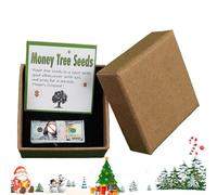 Gag Box - 4 x 4 cm | Money Theme Trick Fidget Prop | Money Tree Prank Gift Boxes Friends Joke Boxes for Men Family Friends Colleagues Birthday Christmas Thanksgiving