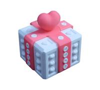 Gag Funny Box - Récipient à farces de 10 cm, design créatif à vis, étui imprimé, rangement pour blagues, cadeau amusant | Boîte de puzzle hilarante pour un plaisir surprise de fête d'an