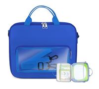 Gaga city Housse Compatible avec VTech MagiBook v2, Bleu | Sac Tablette, Compatible avec Tiptoi Stylo et Livres