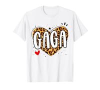 Gaga pour femme grand-mère fête des mères Noël anniversaire T-Shirt