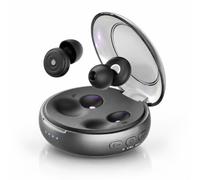 GAGAAL Bouchons d'oreille pour sommeil avec pression sous vide Réduction du bruit SNR 35,24 dB (charbon)