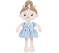 GAGAKU Poupée bébé Douce 30 cm, ma première poupée de Chiffon pour Fille de 1 an, Cadeau d'anniversaire, Jouets en Peluche de Noël, Cadeau pour Tout-Petits, Nourrissons (Fille Doux Rêves)