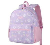 GAGAKU Sac à dos pour filles de 2 à 4 ans, mini sac à dos pour tout-petits, sac à dos préscolaire pour l'école et les voyages - Violet